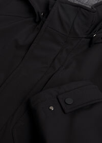 Paul Stuart Hooded String Waist Down Filled Tech Jacket, thumbnail 3