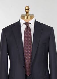 Paul Stuart Printed Silk Belts and Bits Tie, thumbnail 2