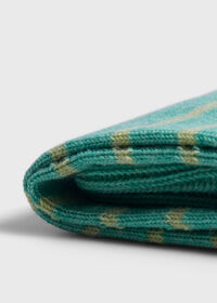 Paul Stuart Cotton Two-Tone Stripe Sock, thumbnail 2