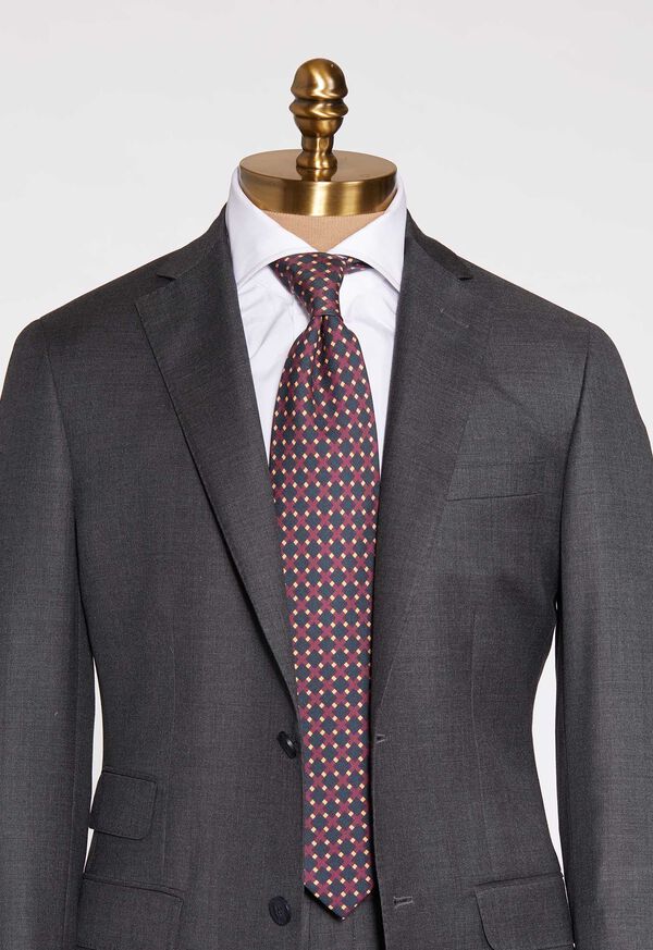 Paul Stuart Vintage Block Print Tie, image 2