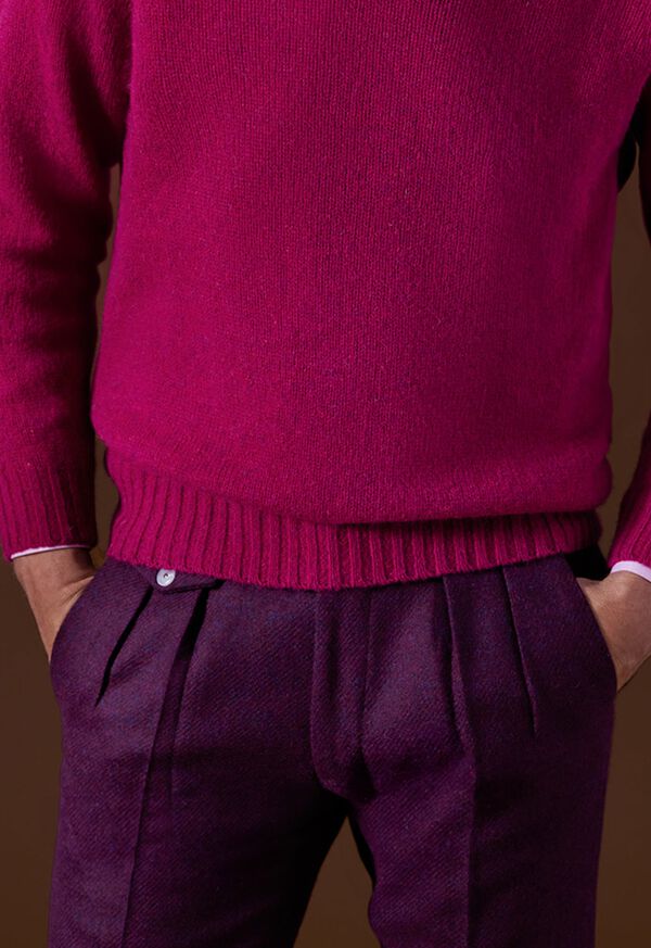 Paul Stuart Shetland Wool French Pleat Trouser, image 4