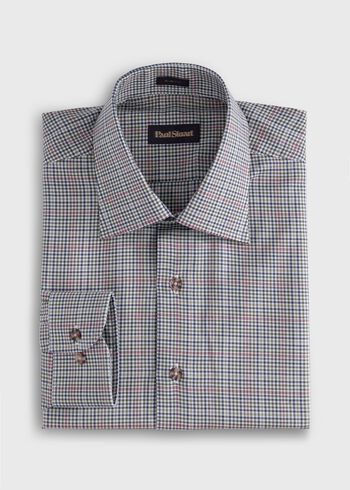 Paul Stuart Mini Check Sport Shirt