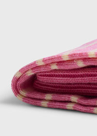 Paul Stuart Cotton Two-Tone Stripe Sock, thumbnail 2