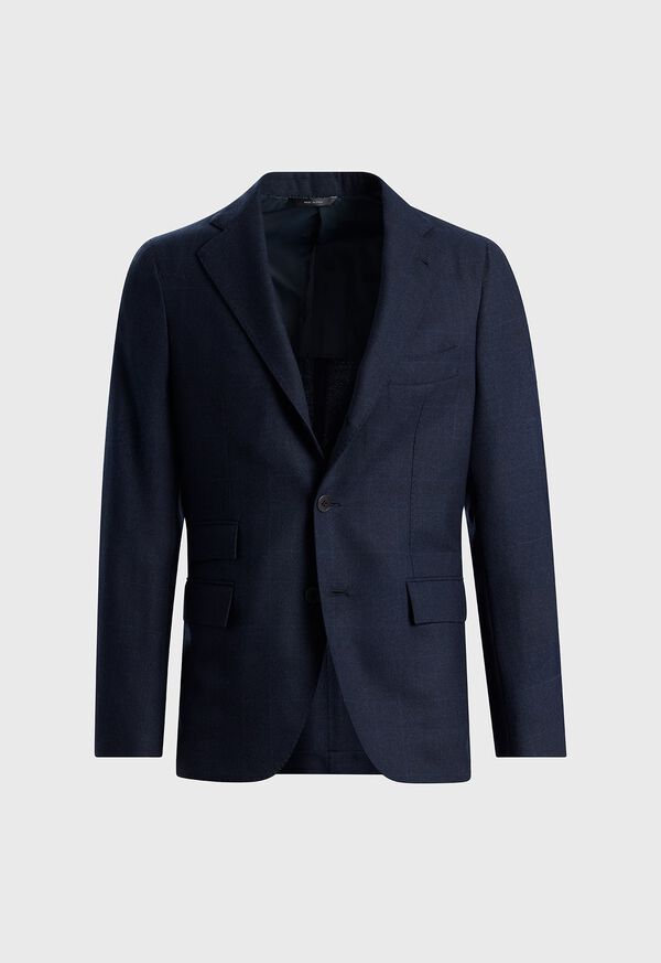 Paul Stuart Tonal Plaid Three-Button Wool Suit, image 2