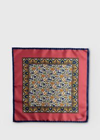 Paul Stuart Small Flower Pocket Square, thumbnail 2