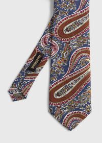 Paul Stuart Allover Summer Paisley Tie, thumbnail 1