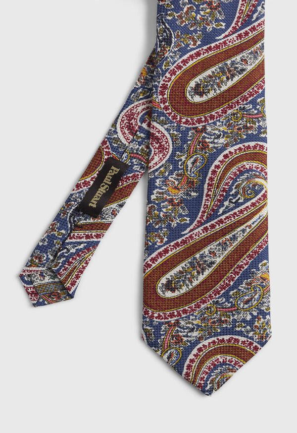 Paul Stuart Allover Summer Paisley Tie, image 1