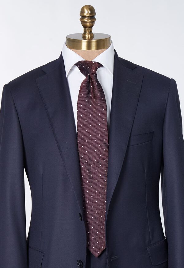 Paul Stuart Woven Silk Dot Tie, image 2