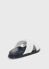 Paul Stuart Porto Leather Crossover Slide, thumbnail 3