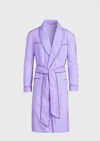 Paul Stuart Plaid Cotton Robe, thumbnail 1