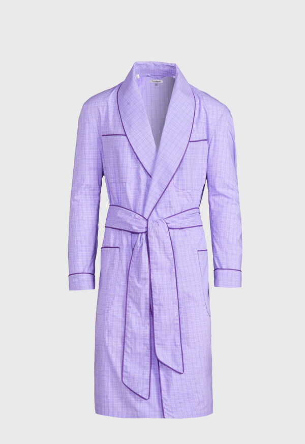 Paul Stuart Plaid Cotton Robe, image 1