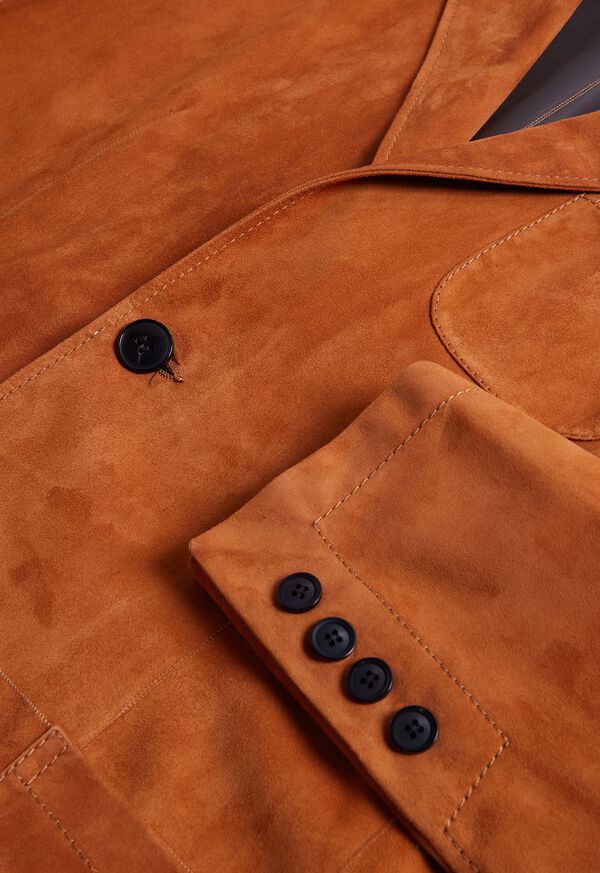 Paul Stuart Lamb Suede Jacket, image 3
