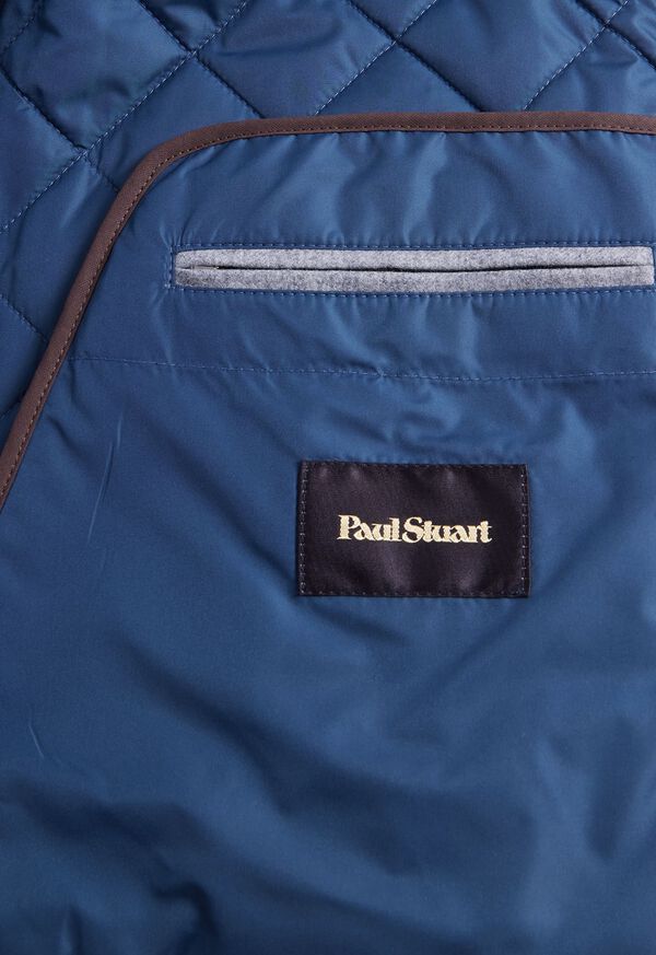 Quilted Wool Flannel Vest