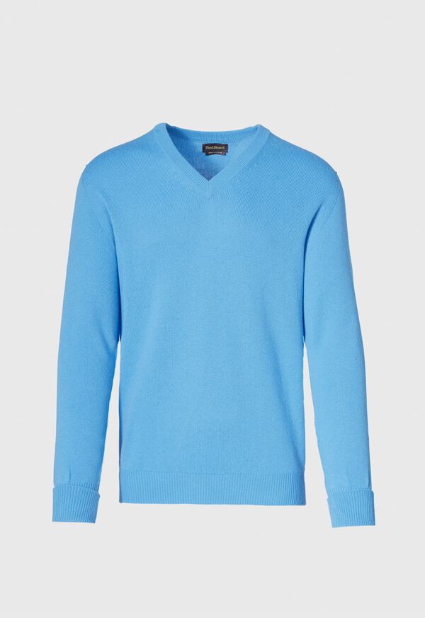 Paul Stuart Classic Cashmere V-Neck Sweater, image 36