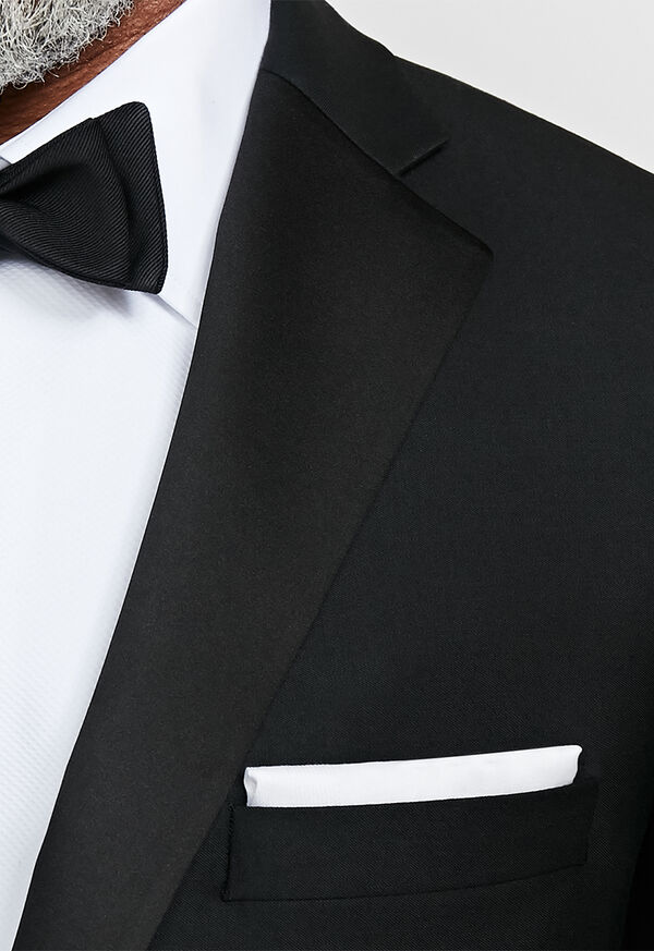 Paul Stuart Black Italian Wool Tuxedo, image 3