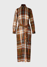 Paul Stuart Printed Shirt Dress, thumbnail 1