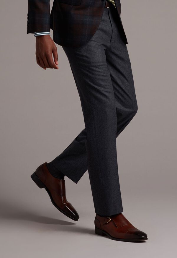 Paul Stuart Wool Flannel Grey Trouser, image 3