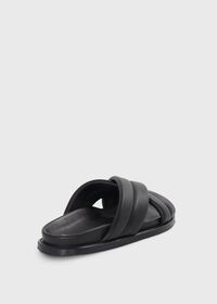 Paul Stuart Porto Leather Crossover Slide, thumbnail 3