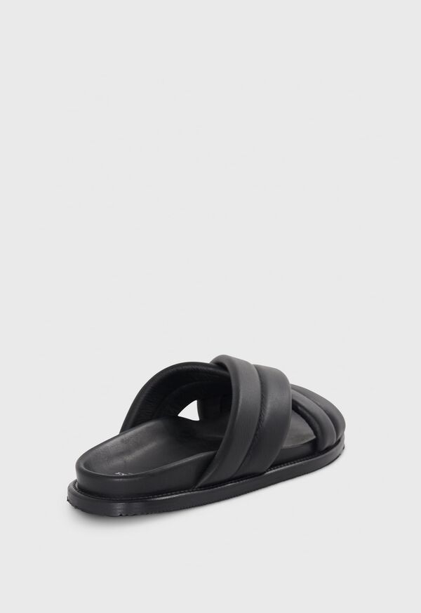 Paul Stuart Porto Leather Crossover Slide, image 3