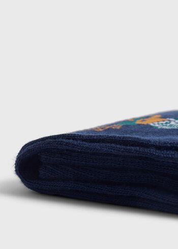 Paul Stuart Prancer Holiday Sock