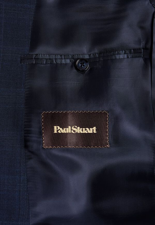 Paul Stuart Fainted Deco Pane Super 150s Wool Suit, image 4