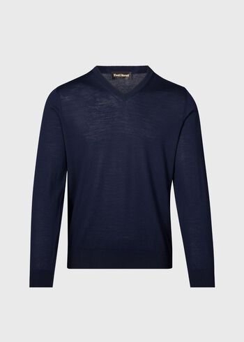 Paul Stuart Essential Merino Wool V-neck Sweater