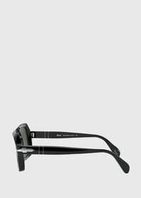 Paul Stuart Persol's Black Square Sunglasses, thumbnail 3