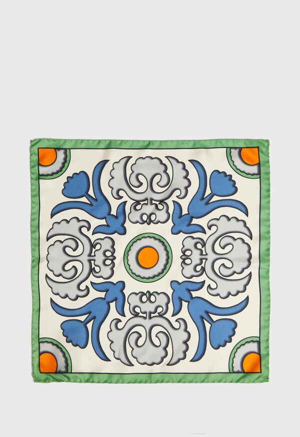 Paul Stuart Large Tile Pocket Square, image 2