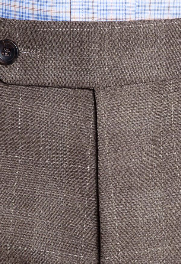 Paul Stuart Paul Fit Super 110s Wool Plaid Suit, image 6