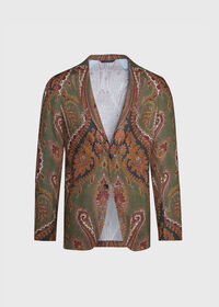 Paul Stuart Paisley Print Soft Jacket, thumbnail 1