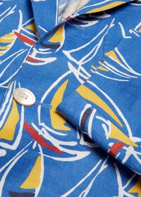 Paul Stuart Sailboat Print Soft Jacket, thumbnail 2