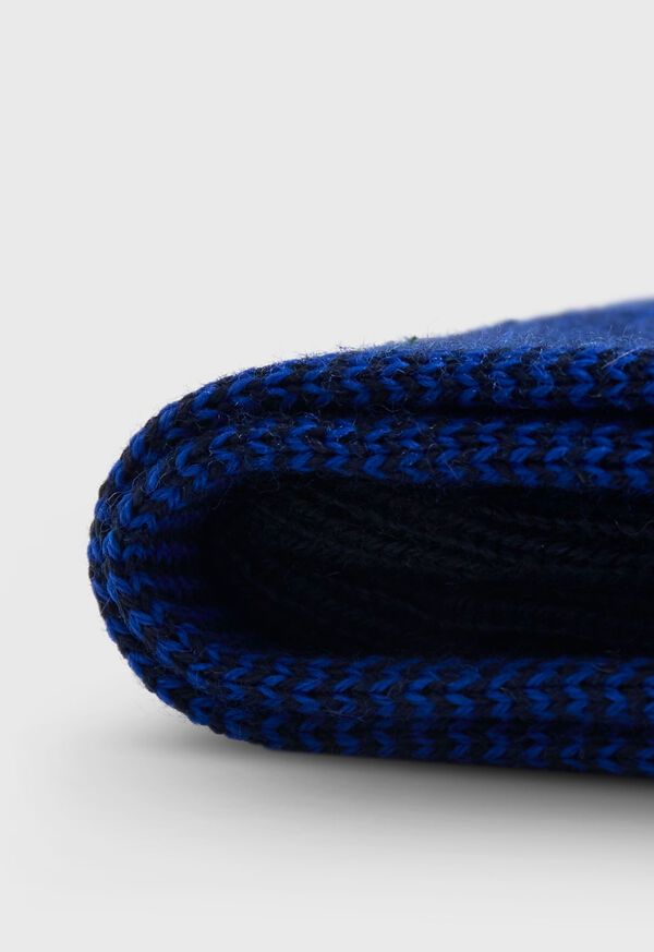 Paul Stuart Wool Mini Two-Tone Stripe Sock, image 2