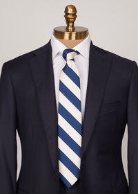Paul Stuart Mogador Summer Club Stripe Tie, thumbnail 2