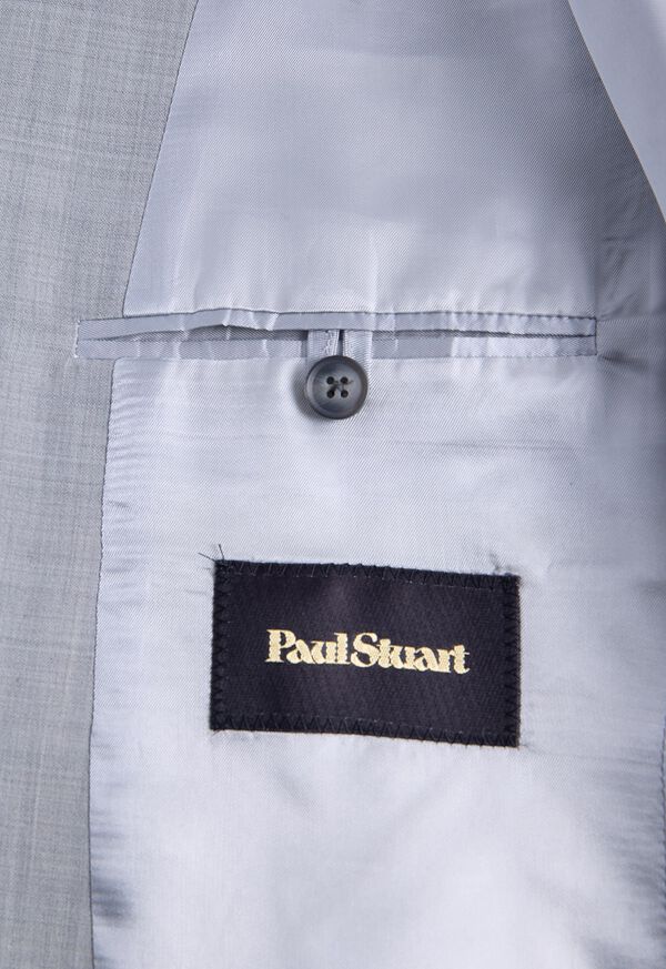 Paul Stuart Textured Solid Wool Suit, image 4