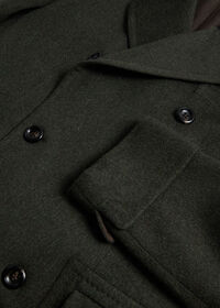 Paul Stuart Double Breasted Military Style Wool Coat, thumbnail 3