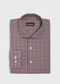 Paul Stuart Cotton Poplin Plaid Sport Shirt, thumbnail 1
