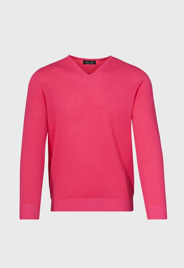 Paul Stuart Cotton Pique Pullover, image 1