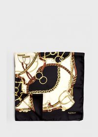 Paul Stuart Belts and Bits Silk Scarf, thumbnail 1