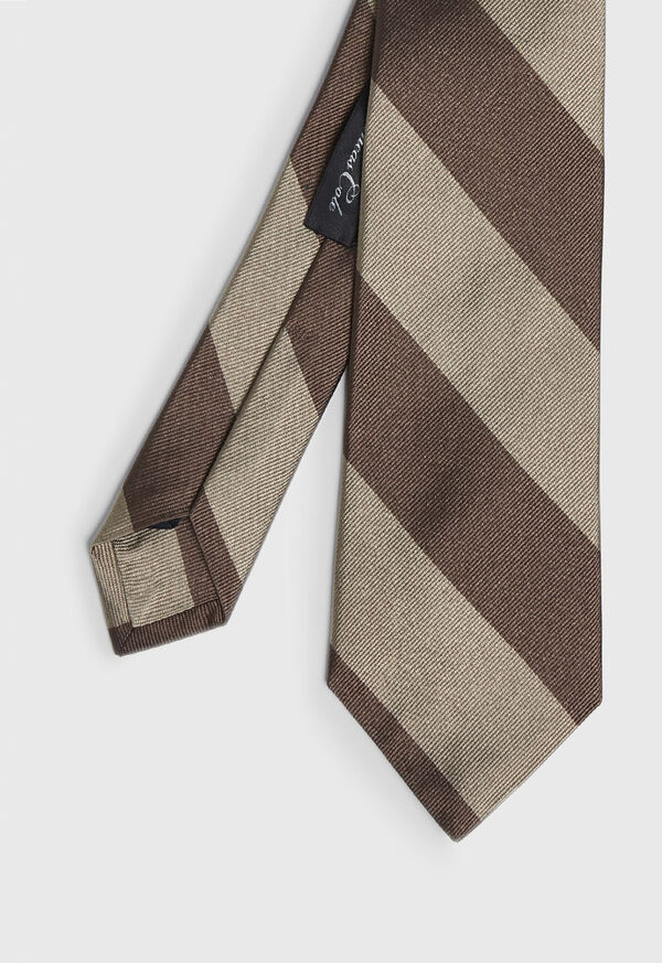Paul Stuart Wide Stripe Silk Tie, image 1