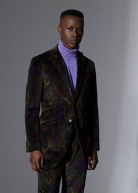 Paul Stuart Printed Cotton Paisley Jacket, thumbnail 2