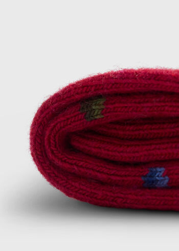 Paul Stuart Chunky Colorful Dot Sock