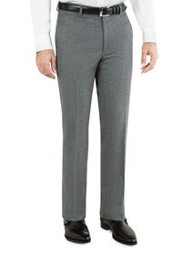 Paul Stuart Solid Flannel Manhattan Plain Front Pant, thumbnail 1
