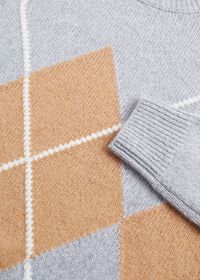 Paul Stuart Argyle Crewneck Sweater, thumbnail 2