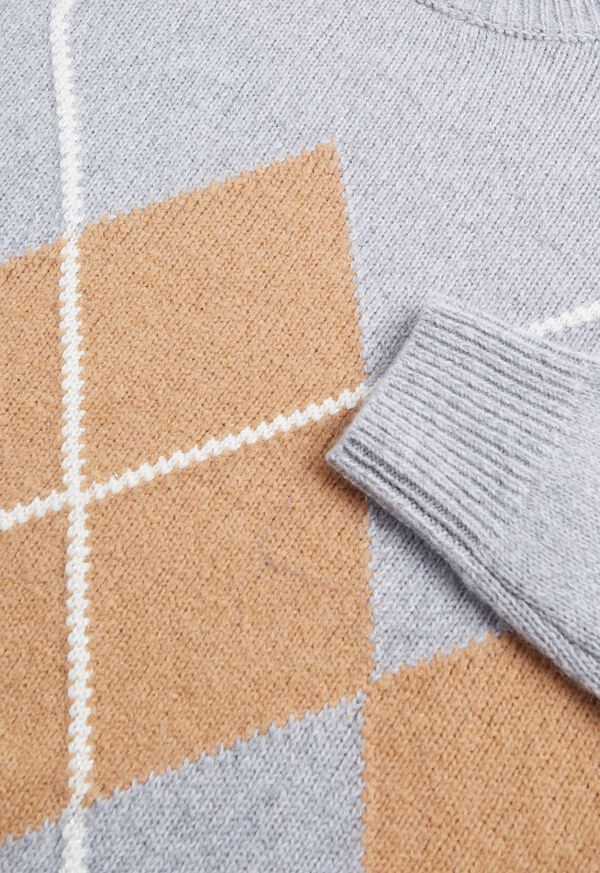 Paul Stuart Argyle Crewneck Sweater, image 2