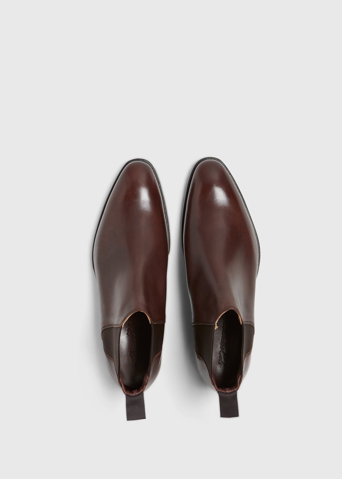 Leather best sale half boots