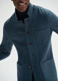 Paul Stuart Boucl&eacute; Nehru Soft Jacket, thumbnail 8