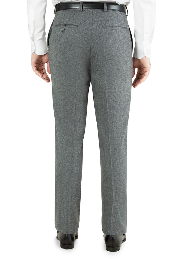 Paul Stuart Solid Flannel Manhattan Plain Front Pant, image 2
