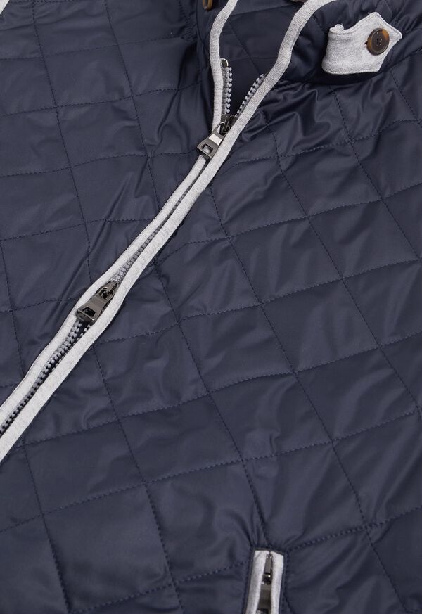 Paul Stuart Nylon Vest With Piping, image 2