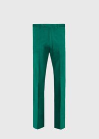 Paul Stuart Green Horizontal Corduroy Pant, thumbnail 1
