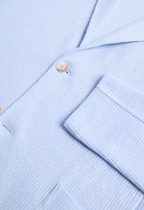 Paul Stuart Linen & Cotton Sweater Jacket, image 2